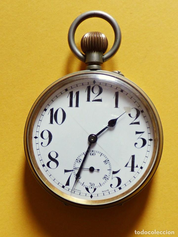 Relojes de bolsillo: GRAN RELOJ GOLIAT DE 66mm DE DI&Aacute;METRO.