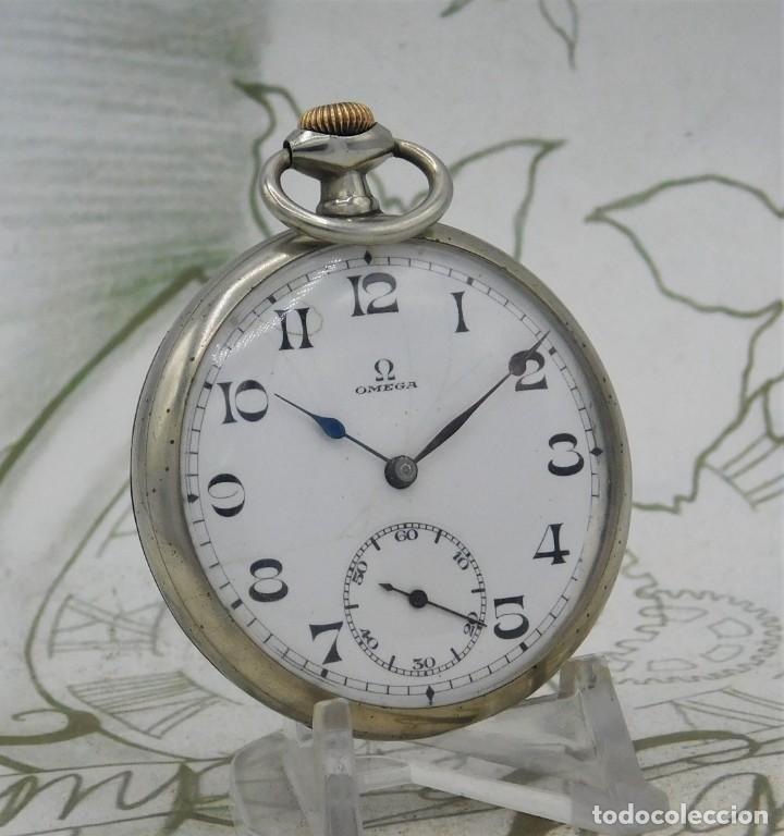 Promover alarma sacudir omega-reloj de bolsillo-circa 1920-1925-funcion - Compra venta en  todocoleccion