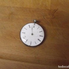 Relojes de bolsillo: ANTIGUO RELOJ BOLSILLO EN PLATA AÑO 1880 - FUNCIONA- LOTE 259-28. Lote 264512984