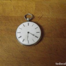 Relojes de bolsillo: ANTIGUO RELOJ BOLSILLO EN PLATA AÑO 1880 - LOTE 259-31. Lote 273006113