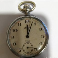 Relojes de bolsillo: RELOJ DE BOLSILLO HALCÓN 15 RUBIS MADE SWISS FUNCIONANDO 41 MM. Lote 277573358