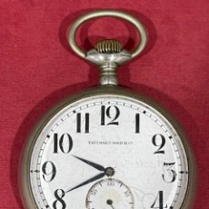 Relojes de bolsillo: ANTIGUO RELOJ DE BOLSILLO, TAMAÑO GOLIAT, TAVANNES WATCH C.. Lote 286886948