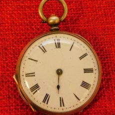 Relojes de bolsillo: RELOJ DE BOLSILLO DE CARGA MANUAL - PLATA DE 925 MM - MADE IN SWISS - NO FUNCIONA
