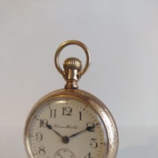 Relojes de bolsillo: RELOJ DE BOLSILLO HAMPDEN USA 1903 RAILROAD. Lote 207197368
