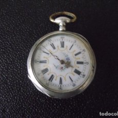 Relojes de bolsillo: ANTIGUO RELOJ BOLSILLO EN PLATA AÑO 1880 - LOTE 259-41. Lote 338394893