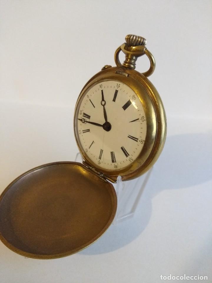 Relojes de bolsillo: RELOJ DE BOLSILLO SUIZO (FUNCIONA) - Foto 6