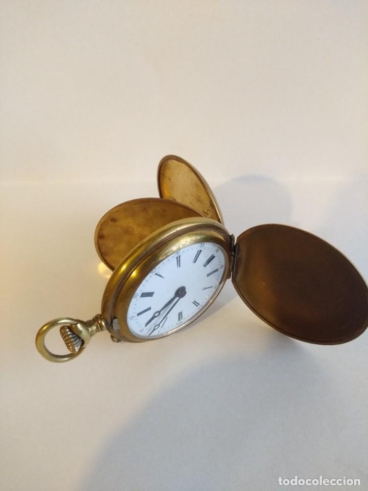 Relojes de bolsillo: RELOJ DE BOLSILLO SUIZO (FUNCIONA) - Foto 9