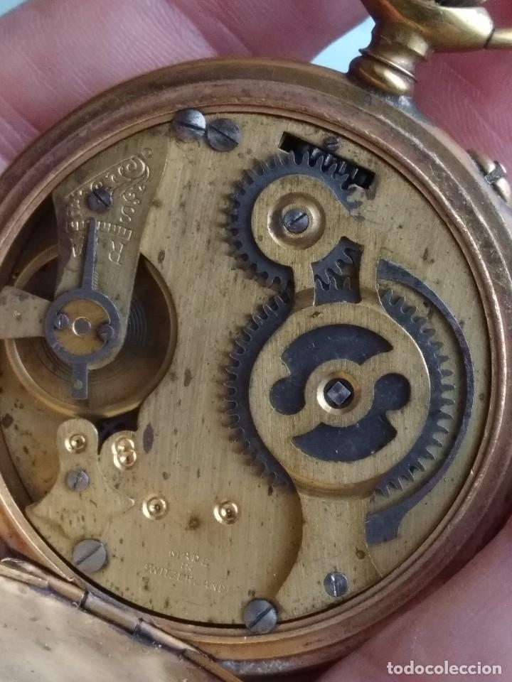 Relojes de bolsillo: RELOJ DE BOLSILLO SUIZO (FUNCIONA) - Foto 13