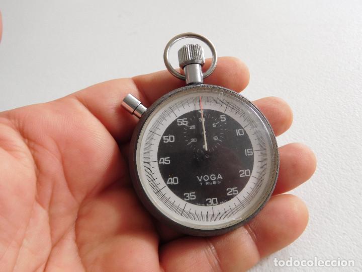 Relojes de bolsillo: Crono antiguo Voga con funci&oacute;n flyback - Foto 1