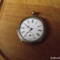 Relojes de bolsillo: ANTIGUO RELOJ BOLSILLO-AÑO 1880-LOTE 259-42. Lote 302250448