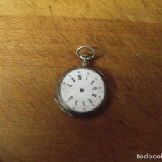Relojes de bolsillo: ANTIGUO RELOJ BOLSILLO EN PLATA PUNZONADA- AÑO 1890 - FUNCIONA- LOTE 259-42. Lote 310804338