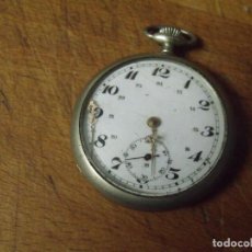 Relojes de bolsillo: ANTIGUO RELOJ BOLSILLO EN ARGENTAN -AÑO 1900- LOTE 259-42. Lote 302455848