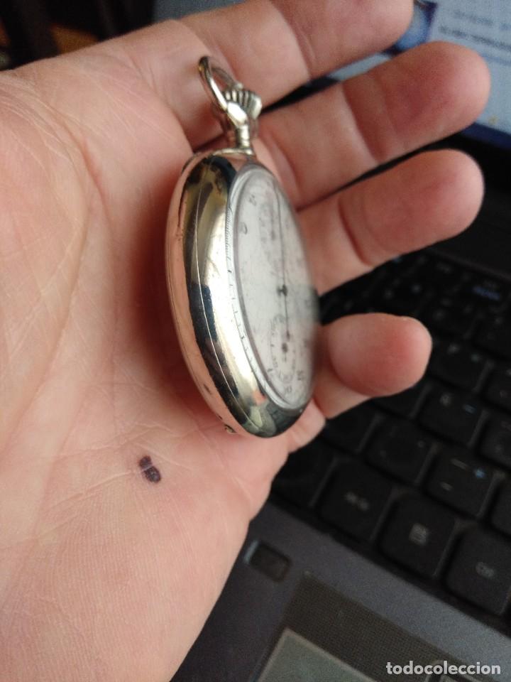 Relojes de bolsillo: Cron&oacute;grafo AR&J. MEYLAN (funciona) - Foto 17