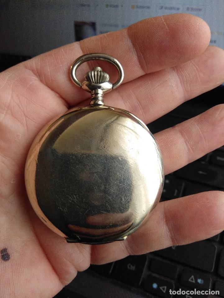 Relojes de bolsillo: Cron&oacute;grafo AR&J. MEYLAN (funciona) - Foto 18