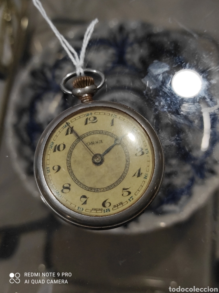 Relojes de bolsillo: Reloj orsa ref. 43(funciona) - Foto 1