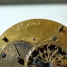 Relojes de bolsillo: MAQUINARIA RELOJ DE BOLSILLO ISABELINO. Lote 307253838