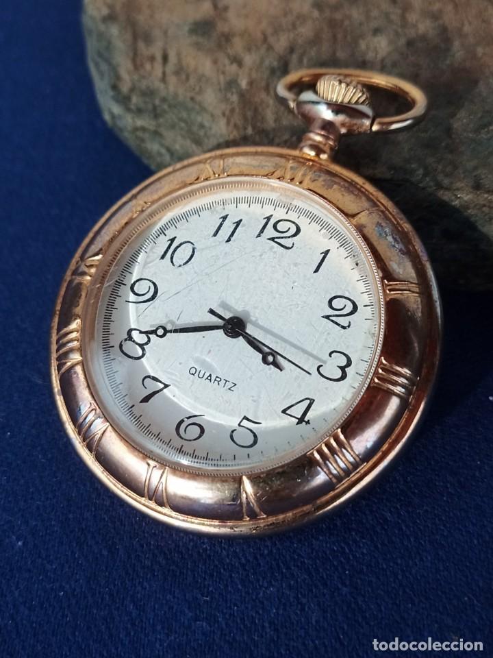 Relojes de bolsillo: Reloj de bolsillo, cuarzo, funcional - Foto 4