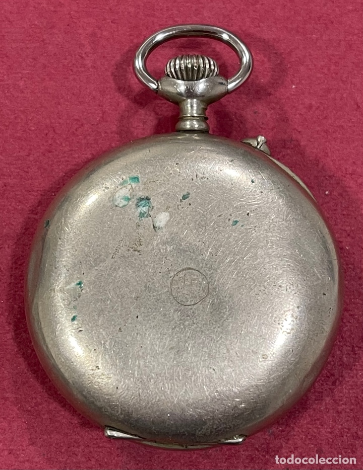 Relojes de bolsillo: Antiguo reloj de bolsillo, Distinguo, primera. Funcionando - Foto 3 - 312346018