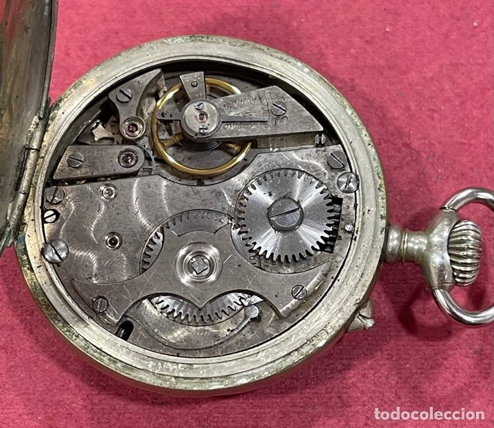Relojes de bolsillo: Antiguo reloj de bolsillo, Distinguo, primera. Funcionando - Foto 5 - 312346018