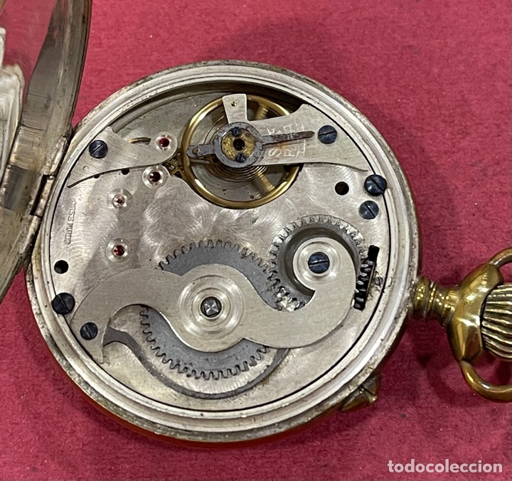 Relojes de bolsillo: Antiguo reloj de bolsillo, Bale. Funcionando. - Foto 5 - 312346838