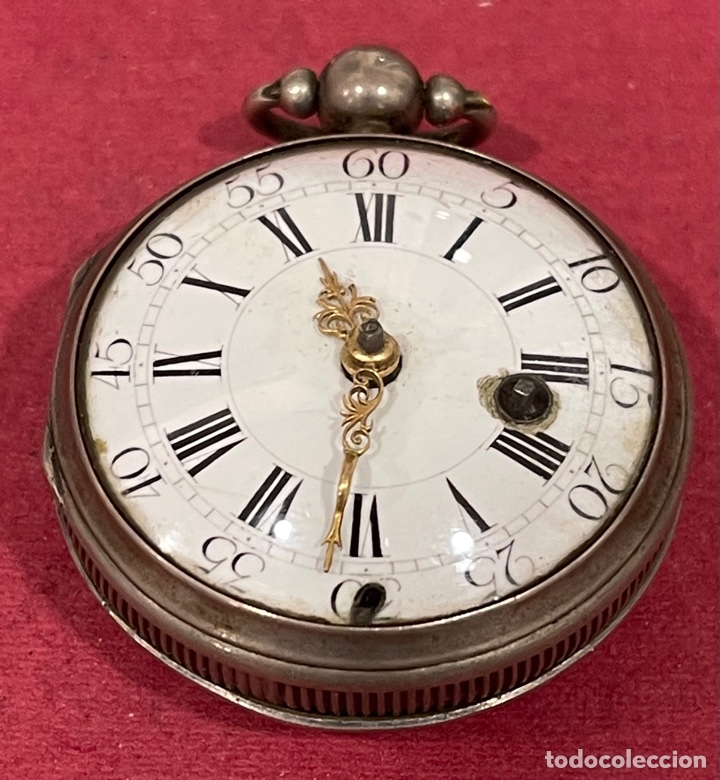 Relojes de bolsillo: Antiguo reloj de bolsillo, catalino, en plata de ley, Le Roy, Paris. Funcionando - Foto 2 - 312355158