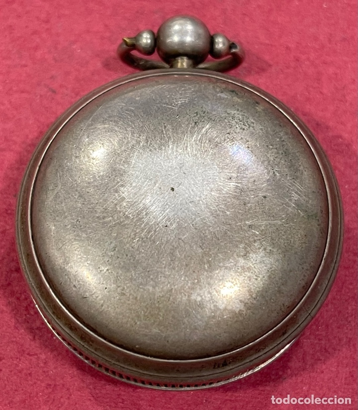 Relojes de bolsillo: Antiguo reloj de bolsillo, catalino, en plata de ley, Le Roy, Paris. Funcionando - Foto 3 - 312355158