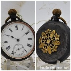 Relojes de bolsillo: PRECIOSO RELOJ DE BOLSILLO-CIRCA 1900-FUNCIONANDO. Lote 313819813
