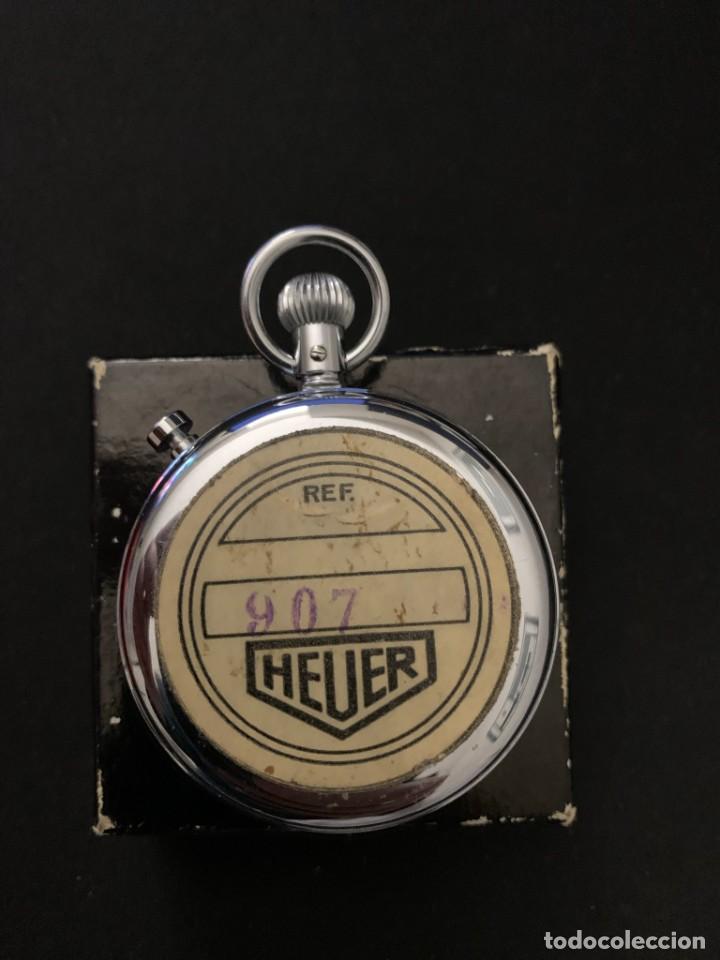 Relojes de bolsillo: CRONOMETRO HEUER - Foto 3
