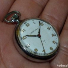Relojes de bolsillo: RARO RELOJ CERTINA CALIBRE 324 CARGA MANUAL 16 RUBIS LEONTINA AÑOS 50 COLECCIÓN