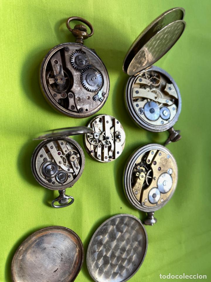 Relojes de bolsillo: Lote para piezas - Foto 2