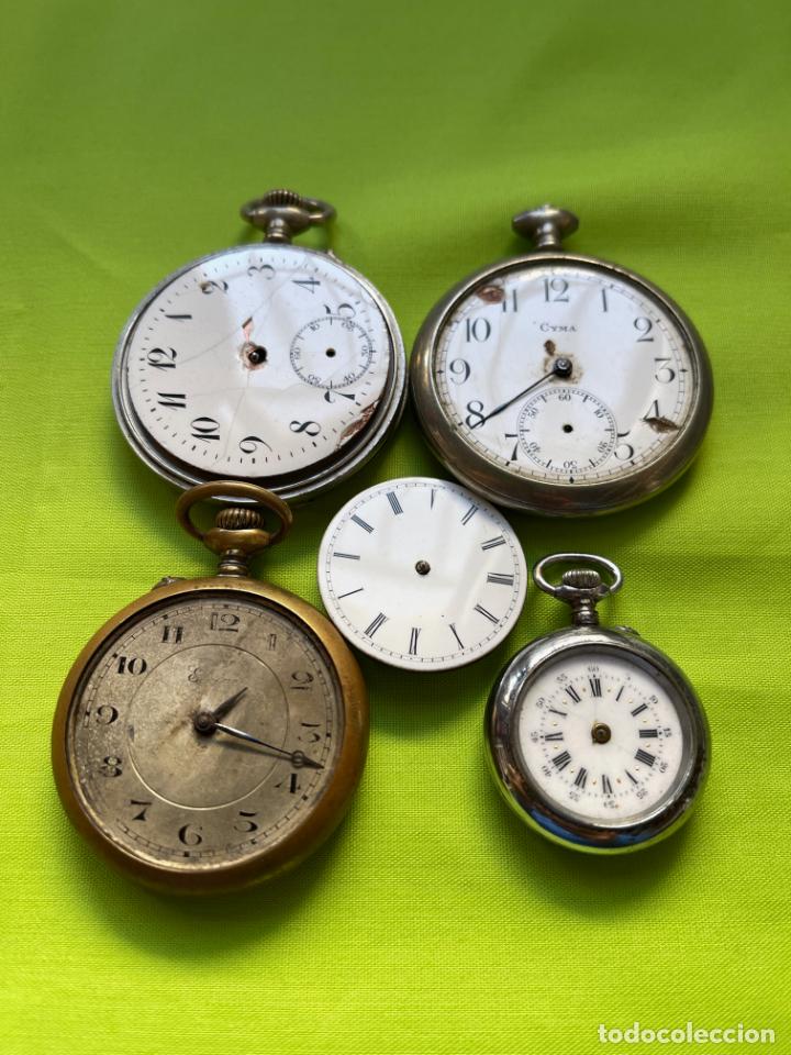 Relojes de bolsillo: Lote para piezas - Foto 1
