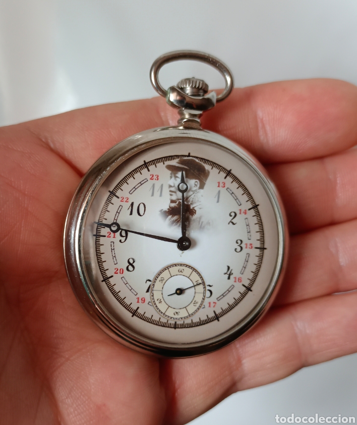 Relojes de bolsillo: Antiguo reloj bolsillo Lenin funcionando - Foto 1