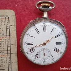Relojes de bolsillo: EXCELENTE RELOJ DE PLATA EN FUNCIONAMIENTO