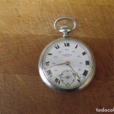 Relojes de bolsillo: ANTIGUO RELOJ BOLSILLO-MOERIS-SUIZA- EN ARGENTAN -AÑO 1900- LOTE 259-33. Lote 337701113