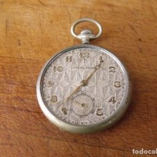 Relojes de bolsillo: ANTIGUO RELOJ BOLSILLO EN ARGENTAN -AÑO 1900- LOTE 259-57-FUNCIONA. Lote 338530893