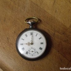 Relojes de bolsillo: ANTIGUO RELOJ BOLSILLO EN METAL-AÑO 1900-LOTE 259-57. Lote 341876803