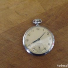 Relojes de bolsillo: ANTIGUO RELOJ BOLSILLO UTI EN NICKEL AÑO 1920- LOTE 259-58. Lote 342028488