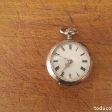 Relojes de bolsillo: ANTIGUO RELOJ BOLSILLO EN PLATA PUNZONADA- AÑO 1890 - LOTE 259-58