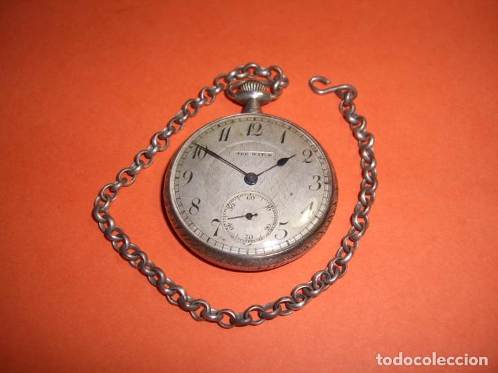 Relojes de bolsillo: RELOJ DE BOLSILLO EN PLATA - Foto 1