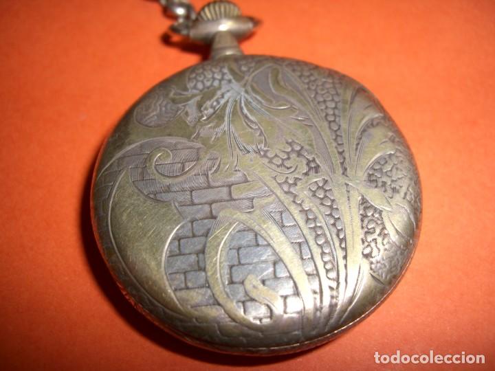 Relojes de bolsillo: RELOJ DE BOLSILLO EN PLATA - Foto 3