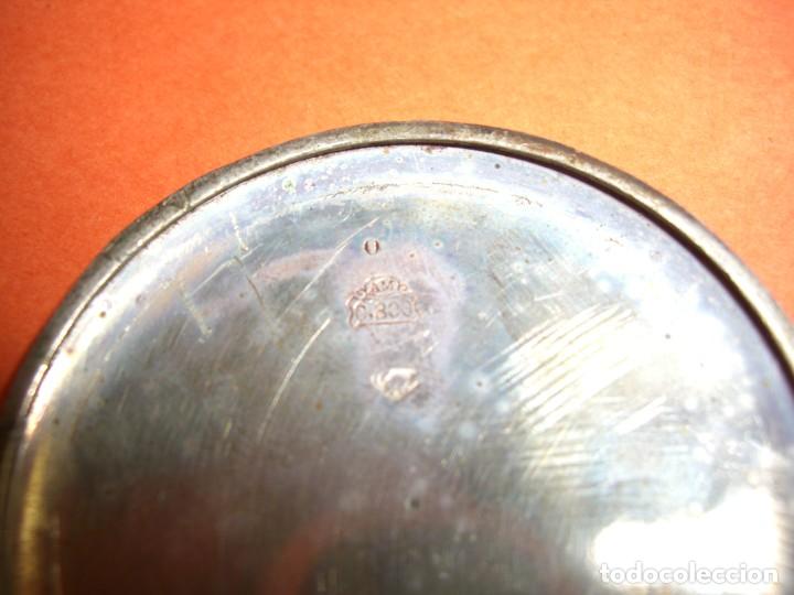 Relojes de bolsillo: RELOJ DE BOLSILLO EN PLATA - Foto 7