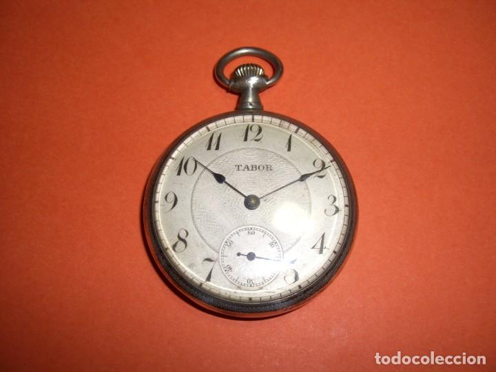 Relojes de bolsillo: RELOJ DE BOLSILLO EN PLATA - Foto 1