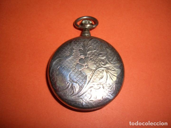 Relojes de bolsillo: RELOJ DE BOLSILLO EN PLATA - Foto 2