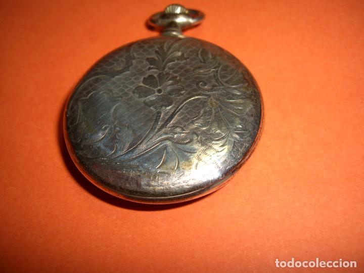 Relojes de bolsillo: RELOJ DE BOLSILLO EN PLATA - Foto 3
