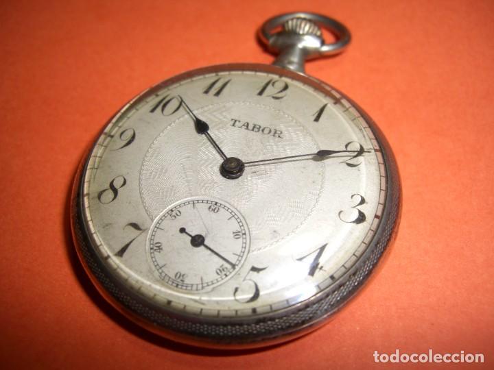 Relojes de bolsillo: RELOJ DE BOLSILLO EN PLATA - Foto 4