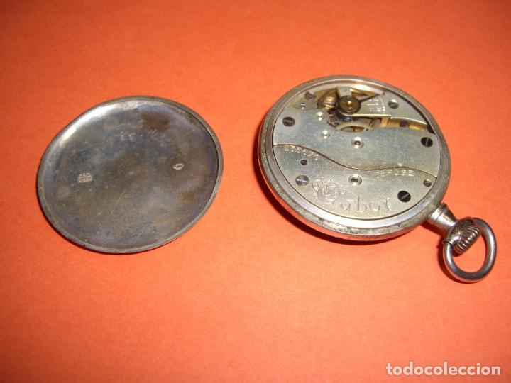 Relojes de bolsillo: RELOJ DE BOLSILLO EN PLATA - Foto 6
