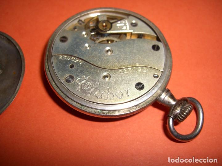 Relojes de bolsillo: RELOJ DE BOLSILLO EN PLATA - Foto 7