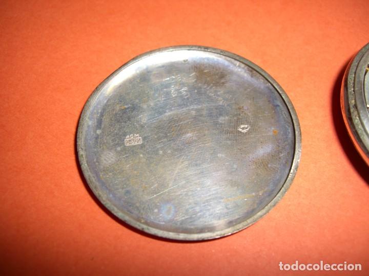 Relojes de bolsillo: RELOJ DE BOLSILLO EN PLATA - Foto 8