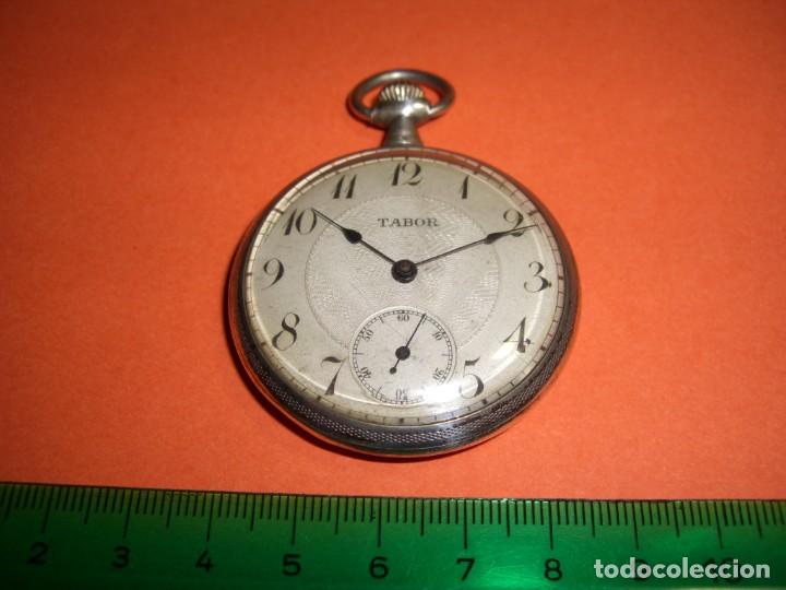 Relojes de bolsillo: RELOJ DE BOLSILLO EN PLATA - Foto 9