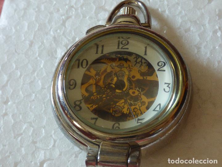 Relojes de bolsillo: Reloj de carga manual. - Foto 2